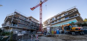 Gansberg hrubá stavba dokončená - stavebná spoločnosť ise s. r. o.